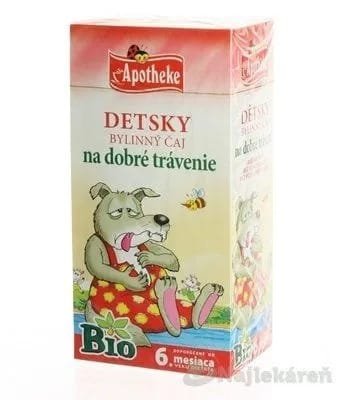 HERBATKA DLA DZIECI KOPER WŁOSKI MELISA MIĘTA po 6 mc BIO 20x1,5g APOTHEKE