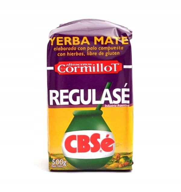 Yerba mate CBSe Regularis Regulase 500g Dzika Róża