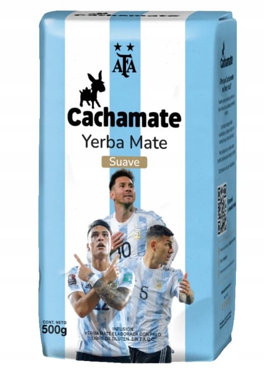 Yerba Mate Cachamate Mundial Argentina Suave 500g - Argentyna