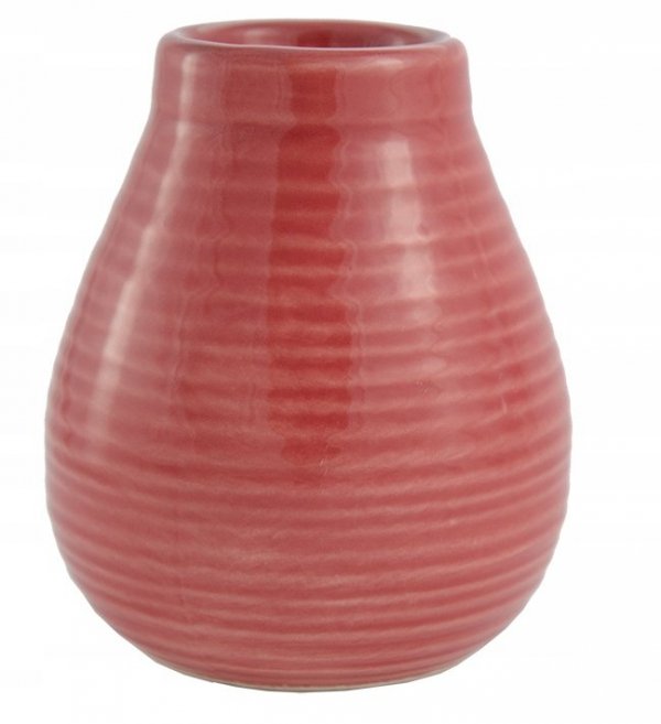 Matero Ceramiczne Calabaza Czerwone RED Yerba Mate