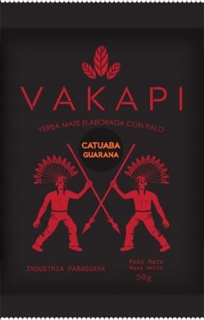 Yerba Mate Vakapi Catuaba Guarana Czystek 50g