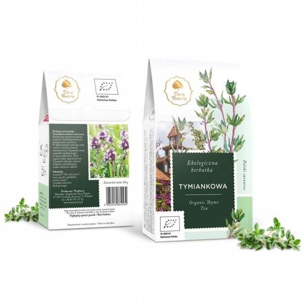 HERBATKA TYMIANKOWA BIO 80 g - DARY NATURY