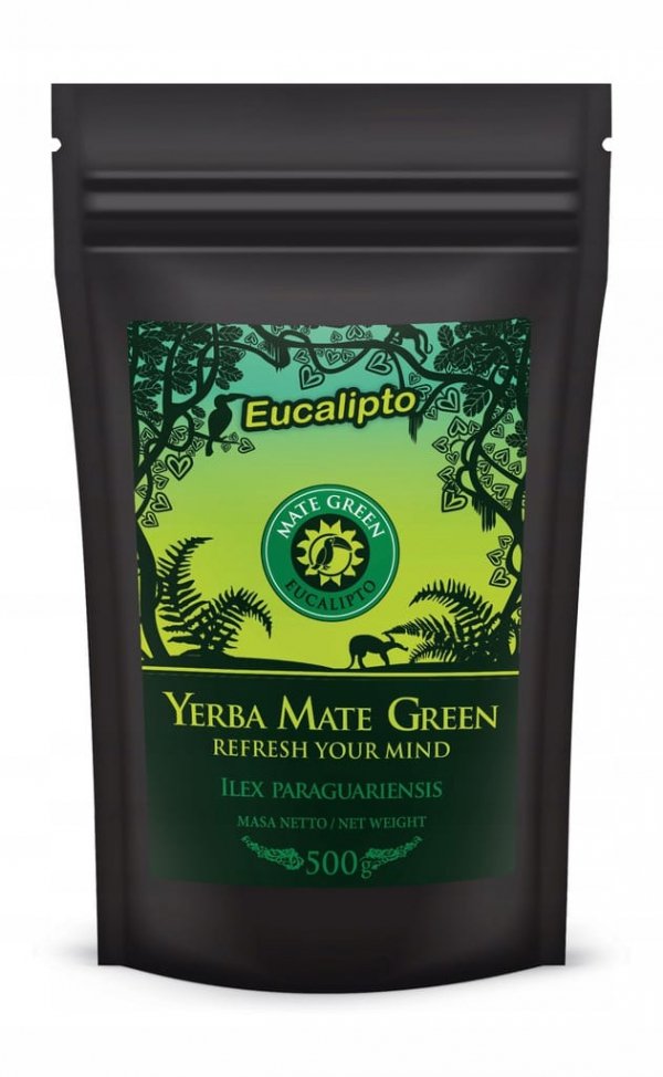Yerba Mate Green Eucalipto 500g Eukaliptus Mięta