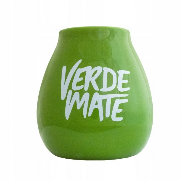 Matero zielone Tykwa ceramiczna Verde Mate 300ml zielona