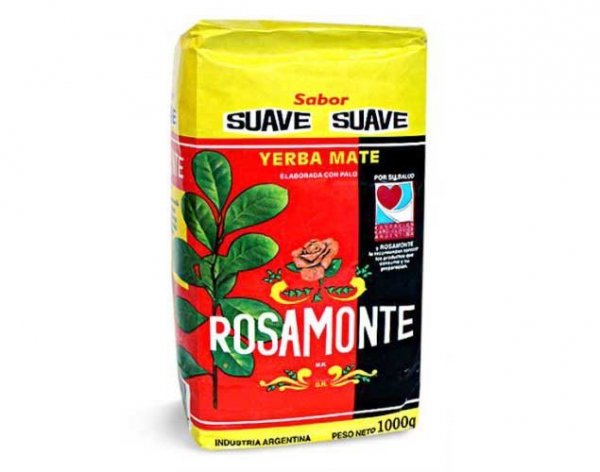 Yerba Mate Rosamonte Suave 1 kg Różany Aromat