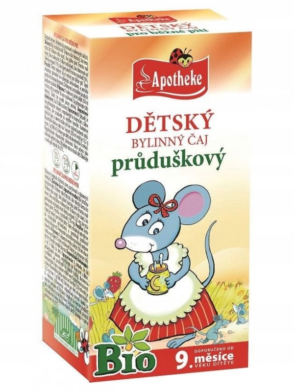 HERBATKA DLA DZIECI ŚLAZ DZIKI KOPER WŁOSKI POKRZYWA BIO 20x1,5g APOTHEKE