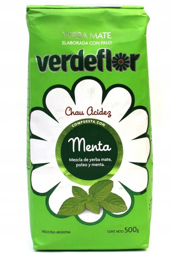 Yerba Mate Verdeflor Menta 0,5kg (miętowa) 500g