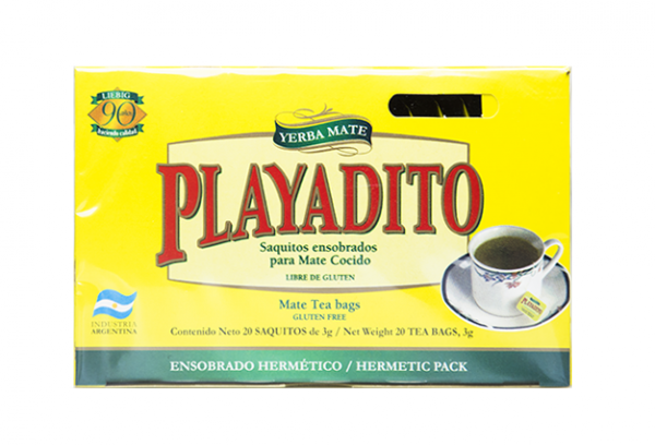 Yerba Mate Playadito Tradicional COCIDO 20 x 3g