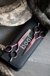 Bool Jaguar PRO zestaw nożyczki degażówki różowe 5,5