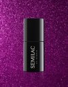 SEMILAC 256 UV HYBRID PLATINIUM VIOLET  LAKIER HYBRYDOWY 7ML
