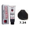 ALLWAVES FARBA DO WŁOSÓW 100ML 7.34 KARMEL