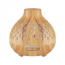 Aroma dyfuzor nawilżacz powietrza spa 10 light wood 400 ml + timer