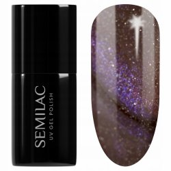 SEMILAC LAKIER HYBRYDOWY 827 AI BROWN 7ML