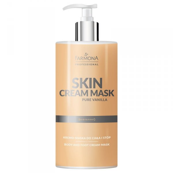 Farmona skin cream mask pure vanilla kremo - maska do ciała i do stóp wanilia 500 ml