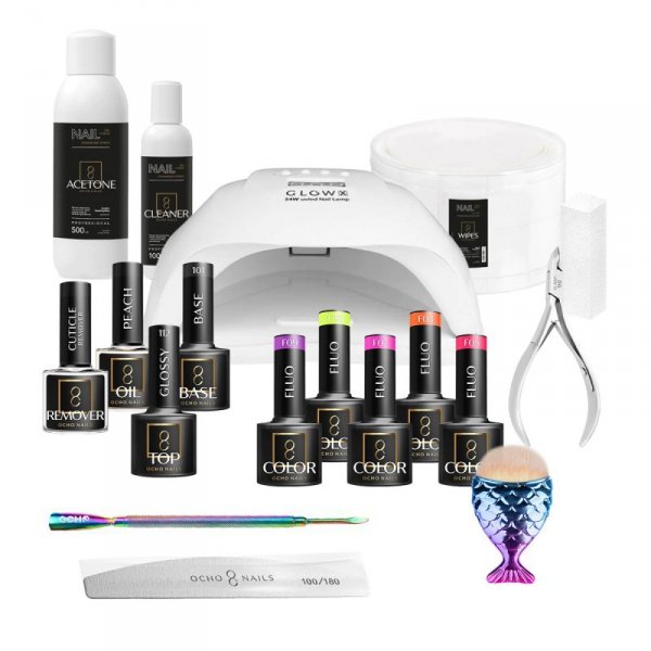 Zestaw startowy hybryd OCHO NAILS 6