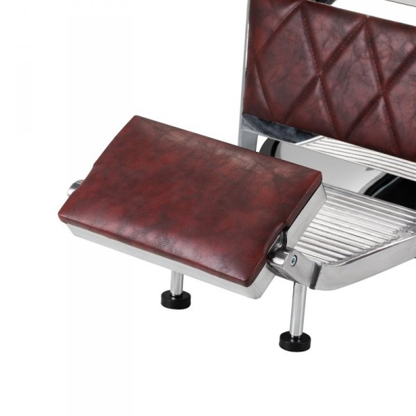 Hair System fotel barberski BM88066 bordowy