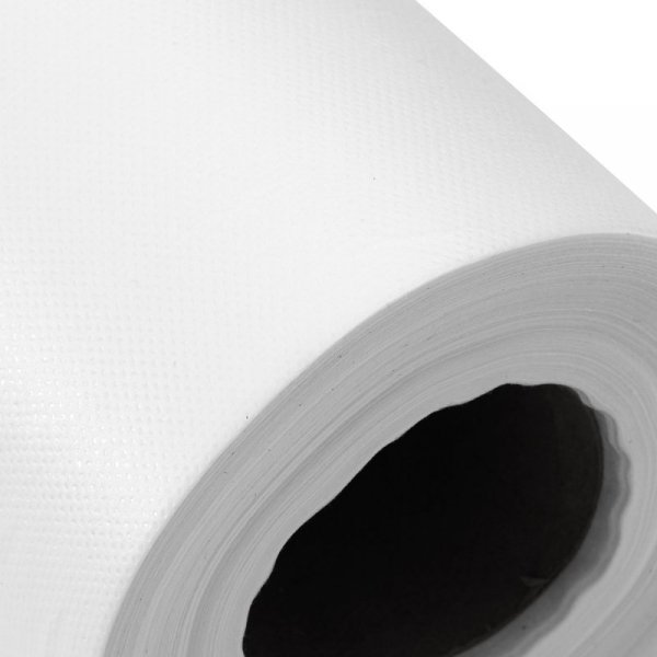 Jednorazowy podkład medyczny włokninowy laminowany 50cm x 50m biały