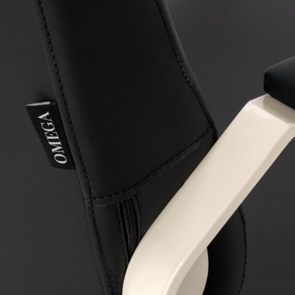 Fotel fryzjerski Omega Aurora czarny