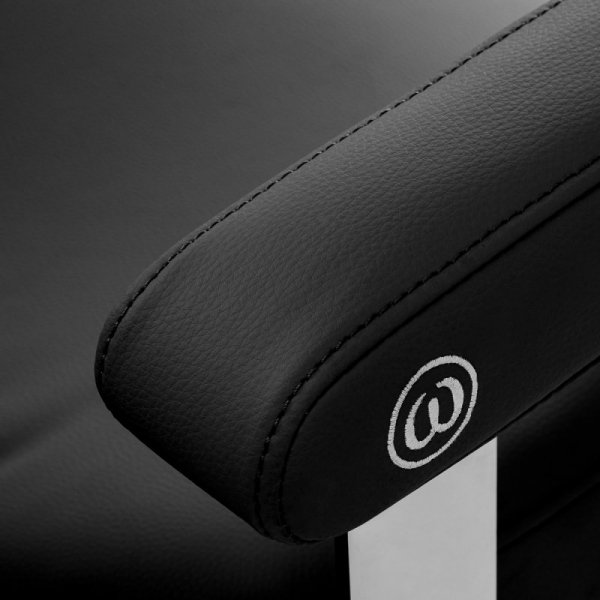 Fotel fryzjerski Omega Astra czarny