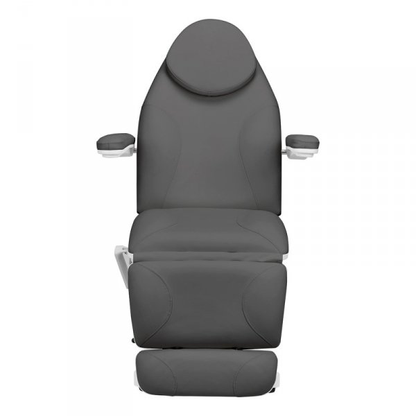 Fotel kosmetyczny elektryczny Sillon Basic 3 siln. szary 2 gat.