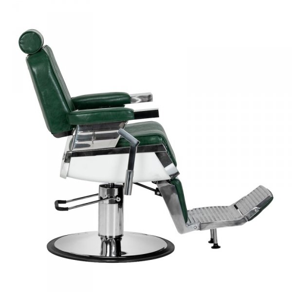 Fotel barberski Gabianno Royal X zielony