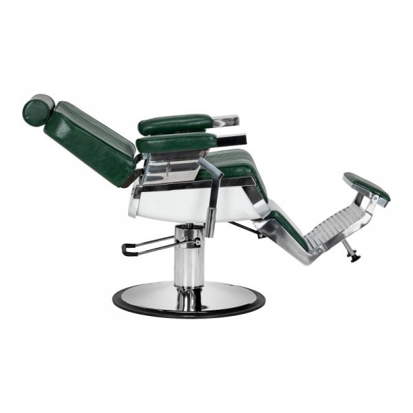 Fotel barberski Gabianno Royal X zielony