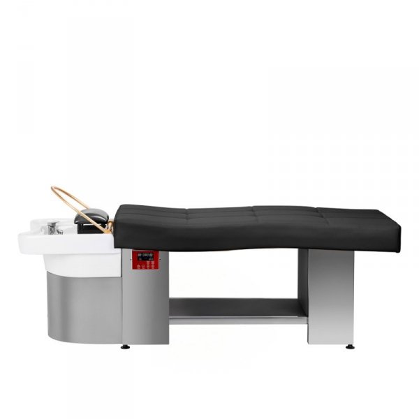 Myjnia fryzjerska z leżanką Head Spa Gabbiano 017 czarna