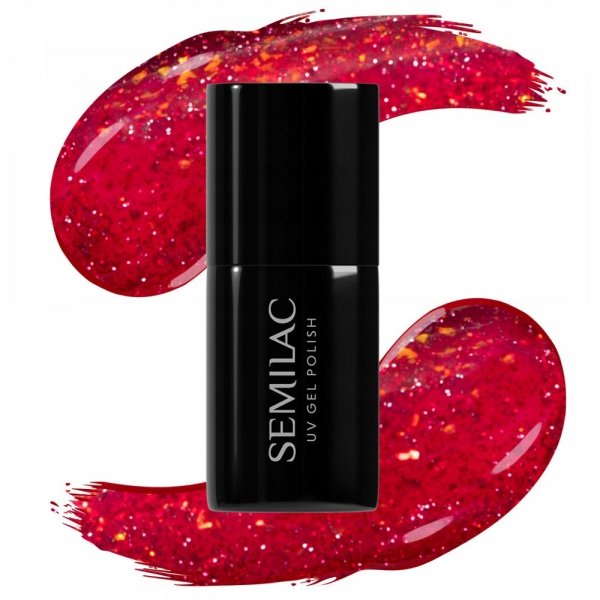 SEMILAC 609 LAKIER HYBRYDOWY SNOW BERRIES 7ml