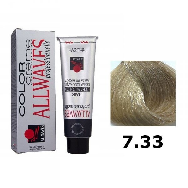 ALLWAVES FARBA DO WŁOSÓW 100ML 7.33 TOPAZ