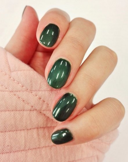 SEMILAC 079 UV HYBRID DARK GREEN LAKIER  HYBRYDOWY 7 ML