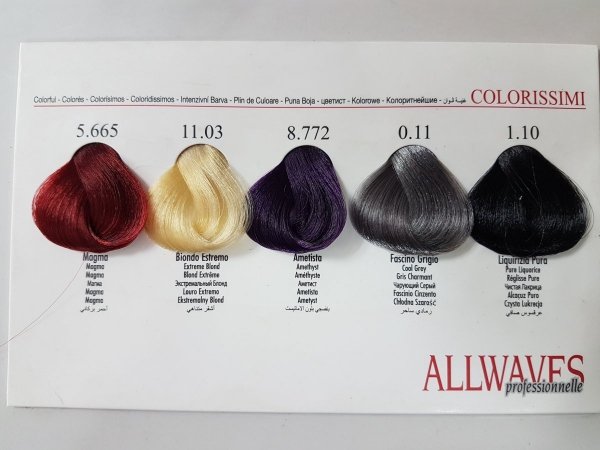 ALLWAVES FARBA DO WŁOSÓW 100ML 4.6 PURPUROWY ŚREDNI KASZTAN