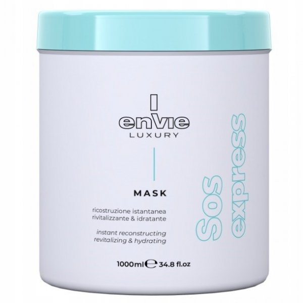 Envie LUXURY SOS MASKA NAWILŻAJĄCA REGENERUJĄCA DO WŁOSÓW 1l