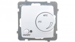 KARO Regulator temperatury /czujnik podłogowy/ biały RTP-1S/m/00