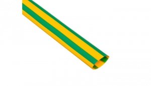 Rura termokurczliwa cienkościenna CR 12,7/6,4 - 1/2 cala żółto-zielona /1m/ 8-7113 /50szt./ 427563