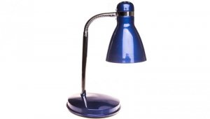 Lampka biurkowa E14 40W ZARA HR-40-BL niebieska 07562
