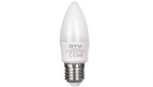 Żarówka LED C30 14 LED SMD 2835 ciepły biały E27 6W AC 220-240V 160st. LD-SMGC30C-60