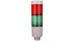 Kolumna sygnalizacyjna światło zielone i czerwone ciągłe LED bez stojaka 24V DC 8LT4K02BG