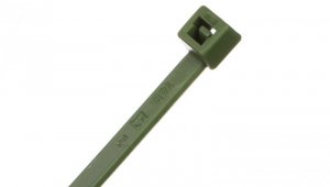 Opaska kablowa zielona 140x3,5mm 5209VE BMGR1436 /100szt./