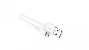 Przewód Quick Charge 2A USB 2.0 High Speed 1m USB - microUSB SM7004W