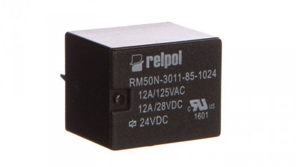 Przekaźnik miniaturowy 1P 12A 24V DC PCB RM50N-3011-85-1024 2614650