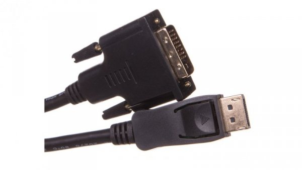Kabel adapter DisplayPort 1.2 / DVI-D 5m czarny 51963