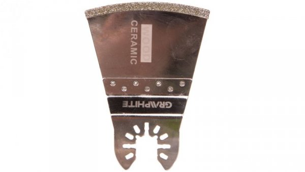 Brzeszczot łukowy do urządzenia wielofunkcyjnego 68 mm galwaniczne pokrycie nasypem diamentowym do ceramiki 56H053