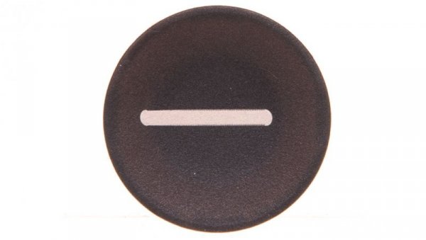 Wkładka do przycisku 22mm płaska czarna z symbolem START I M22-XD-S-X1 218166