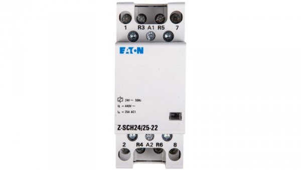 Stycznik modułowy 25A 2Z 2R 24V AC Z-SCH24/25-22 248850