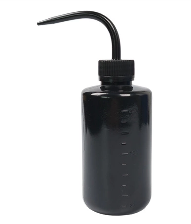 BUTELKA TRYSKAWKA do Mycia Rzęs 250ml Czarna