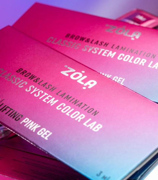 ZOLA Color Lab 01 Lifting Pink Gel zestaw saszetek 3 x 1ml