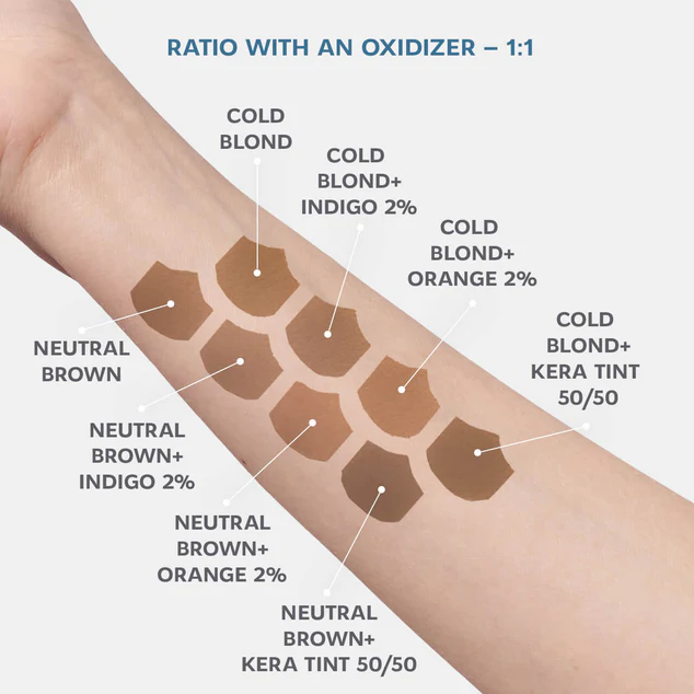 Brow Gel Tint Neutral Brown farba do brwi ELAN