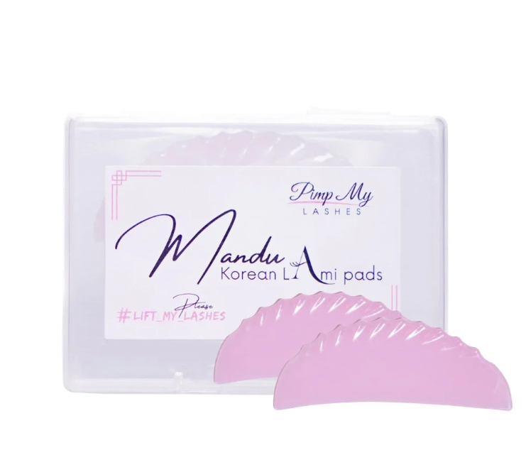 Wałeczki silikonowe do koreańskiego liftingu rzęs Mandu Korean Lami Pads Pimp My Lashes