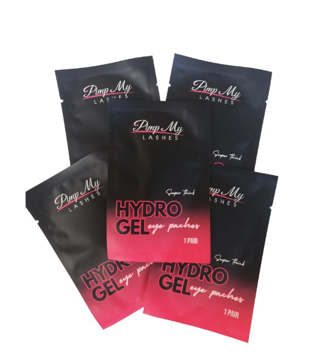 Czarne hydrożelowe płatki pod oczy do UV Pimp My Lashes 1 Para