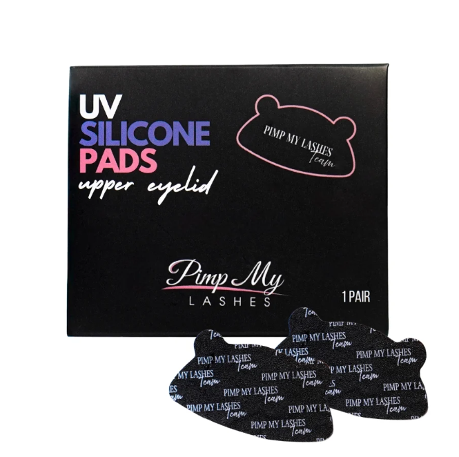 Wielorazowe Silikonowe Płatki na powiekę górną UV Pimp My Lashes 1 para